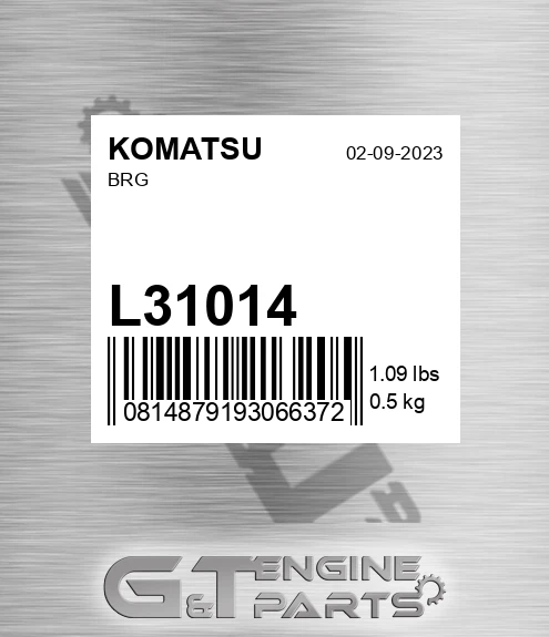 L31014 KOMATSU Brg