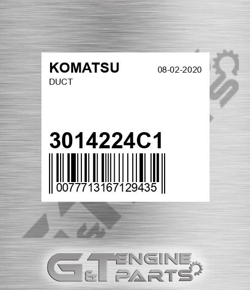 3014224C1 Duct for KOMATSU