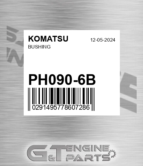 PH090-6B Bushing for KOMATSU