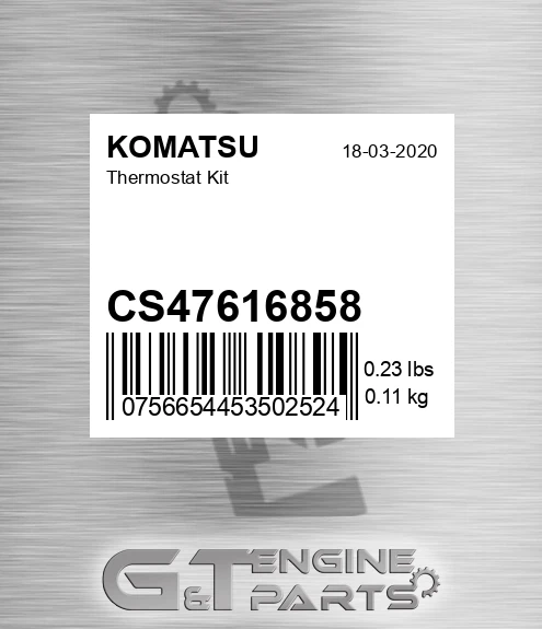 CS47616858 Thermostat Kit