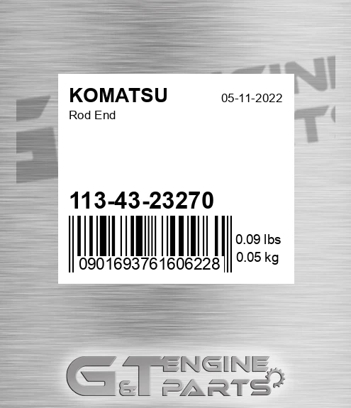 113-43-23270 Ball Joint for KOMATSU