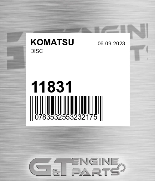 11831 Disc