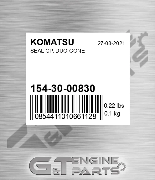 1543000830 Seal Gp. Duo-cone for KOMATSU