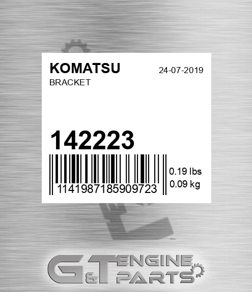 142223 KOMATSU Bracket