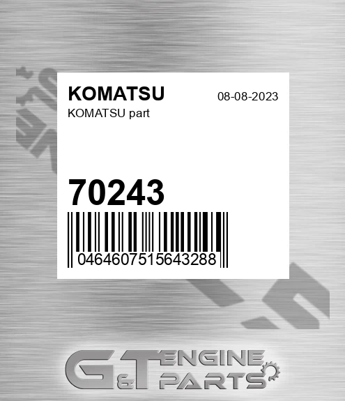 70243 Part