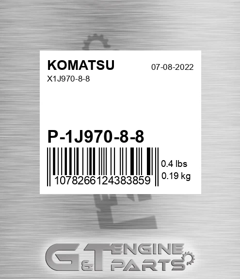 P-1J970-8-8 X1j970-8-8