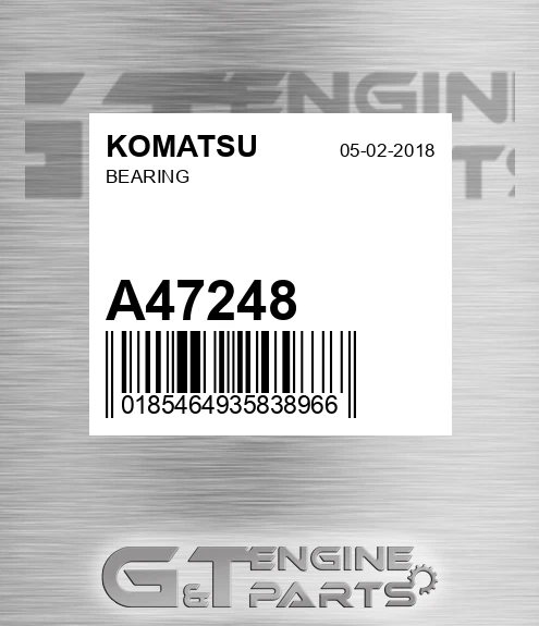 A47248 KOMATSU Bearing