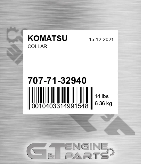 707-71-32940 Collar for KOMATSU
