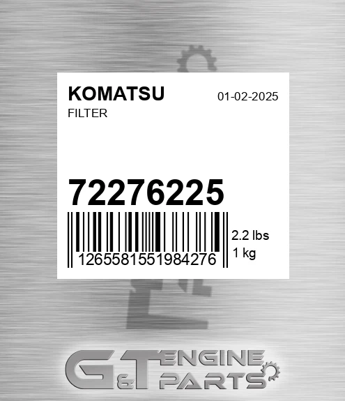 72276225 Filter