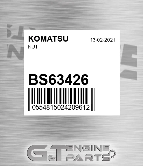 BS63426 Nut