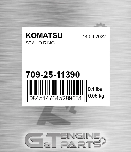 709-25-11390 Seal O Ring