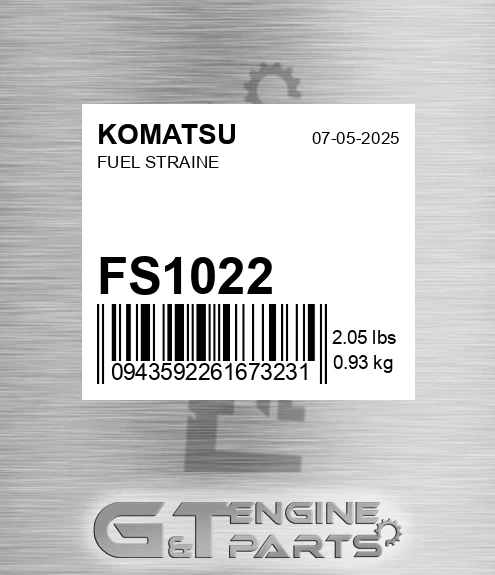 FS1022 Fuel Straine