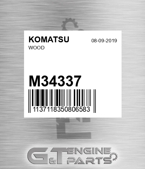 M34337 Wood