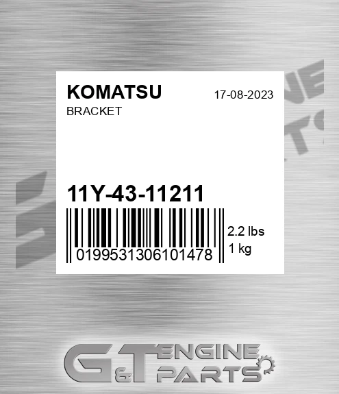 11Y-43-11211 Bracket for KOMATSU