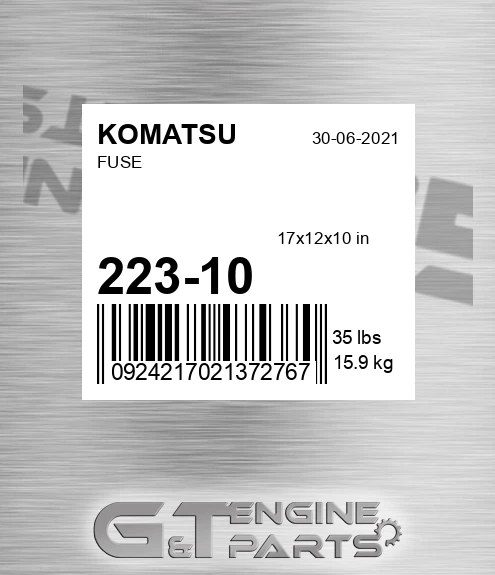 223-10 Fuse