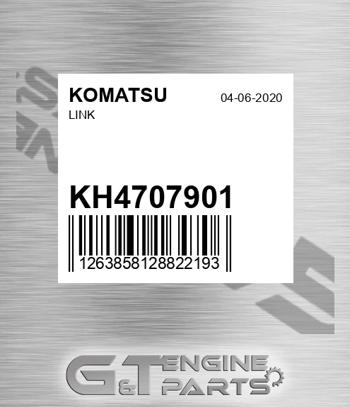 KH4707901 Link for KOMATSU