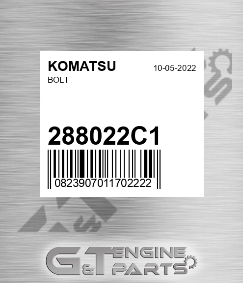 288022C1 Bolt