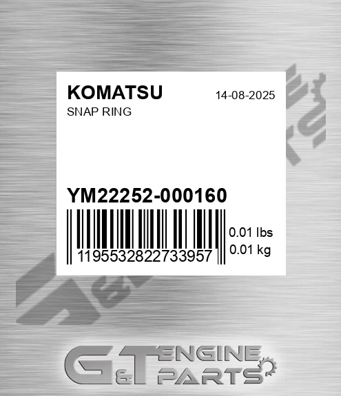 YM22252000160 Snap Ring