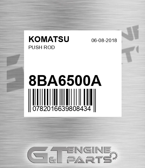 8BA6500A Push Rod