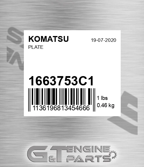 1663753C1 Plate