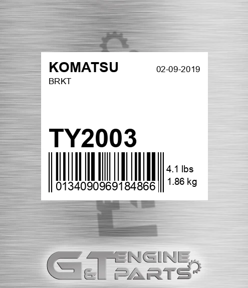 TY2003 KOMATSU Brkt
