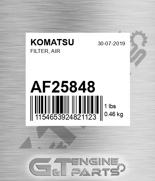 AF25848 Filter, Air