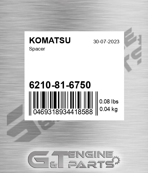 6210-81-6750 Spacer