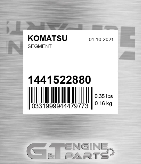 144-15-22880 Segment for KOMATSU