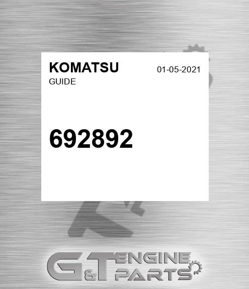 692892 KOMATSU Guide