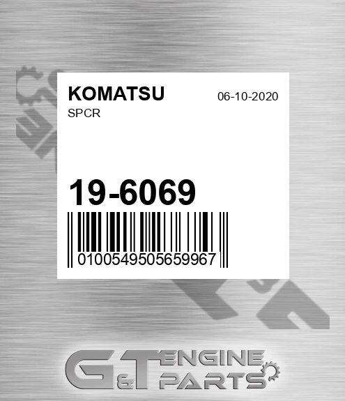 19-6069 Spcr for KOMATSU