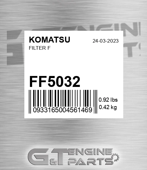 FF5032 Filter F