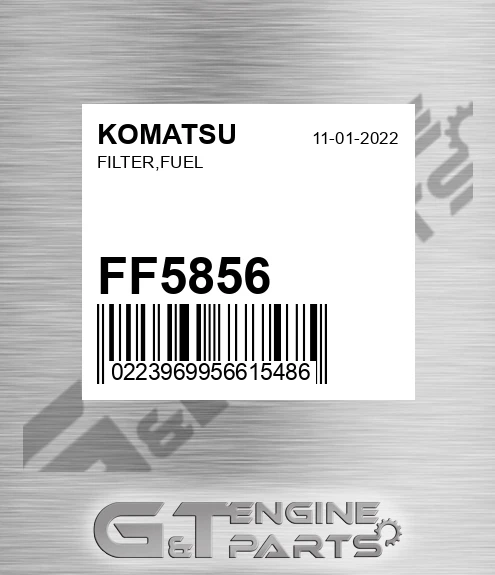 FF5856 Filter,fuel