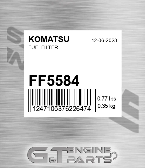 FF5584 KOMATSU Fuelfilter