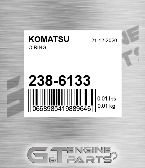 238-6133 O Ring
