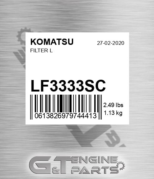 LF3333SC Filter L