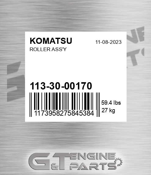 113-30-00170 Roller Ass'y for KOMATSU