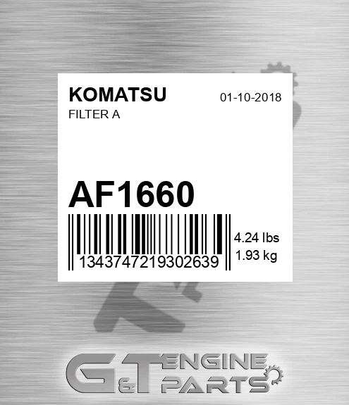 AF1660 Filter A