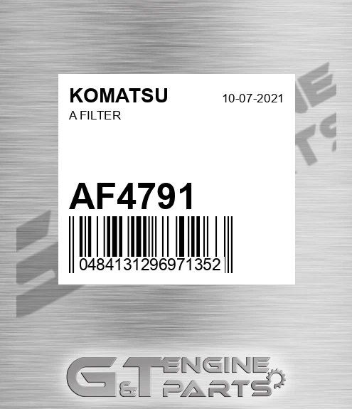 AF4791 A Filter