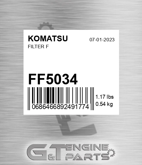 FF5034 Filter F