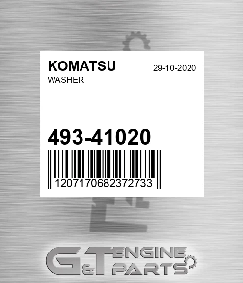 493-41020 Washer