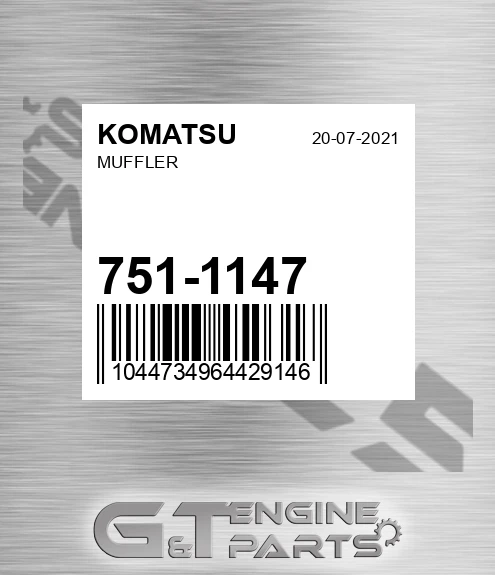 751-1147 Muffler