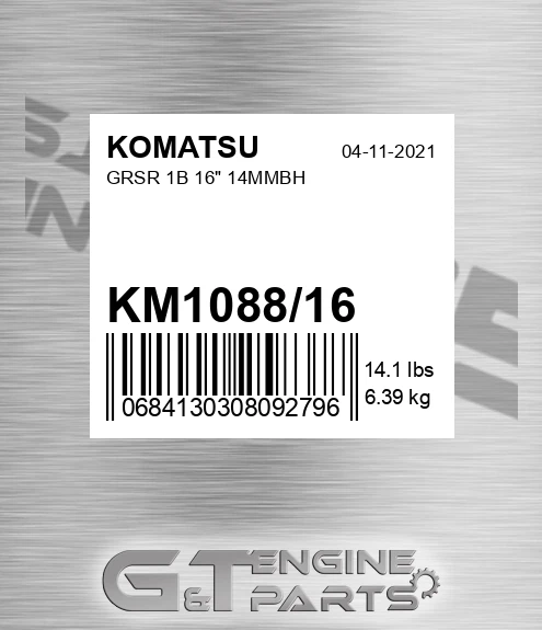 KM1088/16 Grsr 1b 16" 14mmbh for KOMATSU