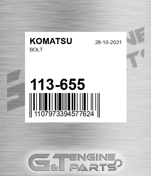 113-655 Bolt