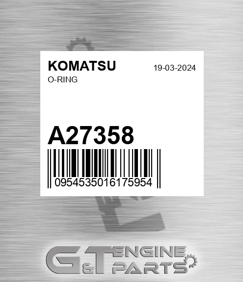 A27358 O-ring