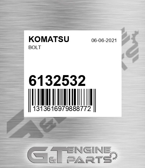 61-32532 KOMATSU Bolt
