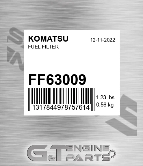 FF63009 KOMATSU Fuel Filter