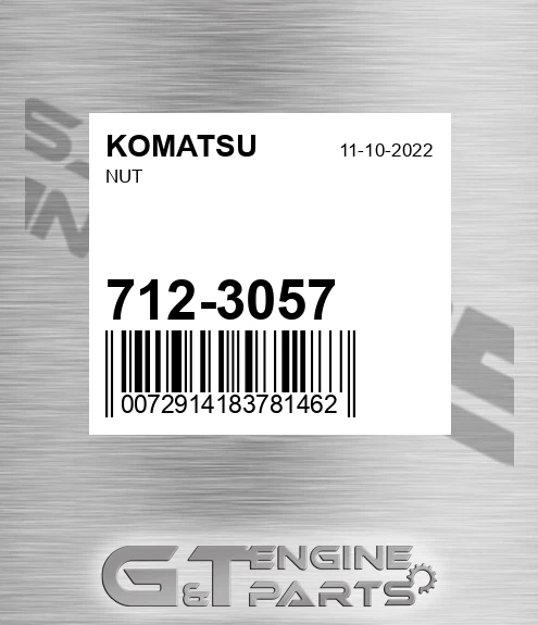 712-3057 Nut for KOMATSU