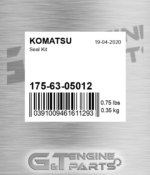 175-63-05012 Seal Kit for KOMATSU