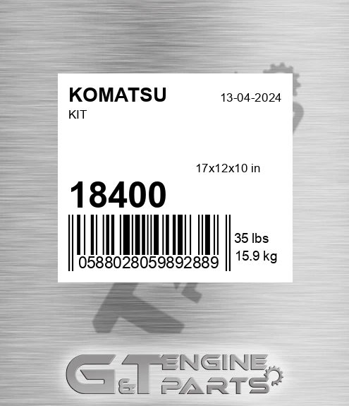 18400 Kit for KOMATSU
