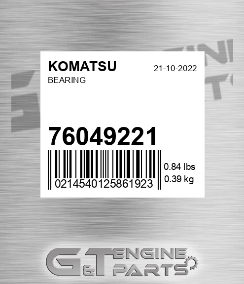 76049221 Bearing